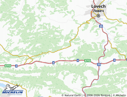 MICHELIN Sokolovo map - ViaMichelin