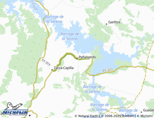 MICHELIN Peñalsordo map - ViaMichelin