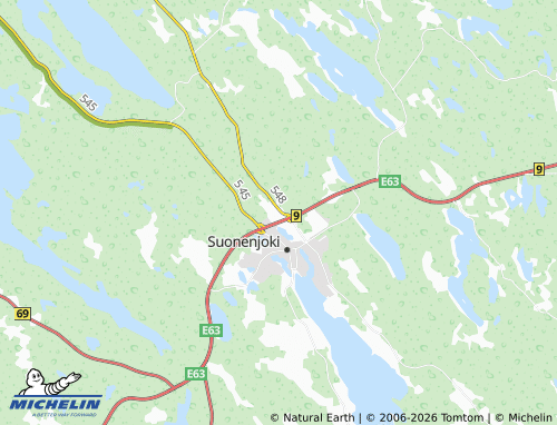 MICHELIN-Landkarte Purola - ViaMichelin