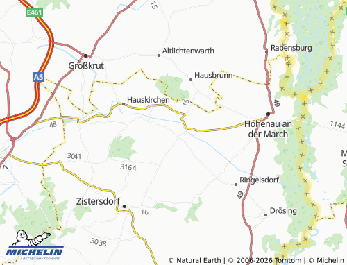 MICHELIN Palterndorf map - ViaMichelin