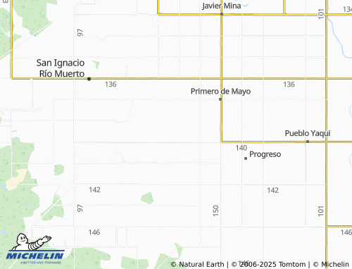 MICHELIN Independencia map - ViaMichelin