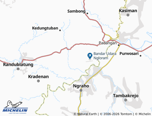 Carte MICHELIN Kemantren - ViaMichelin