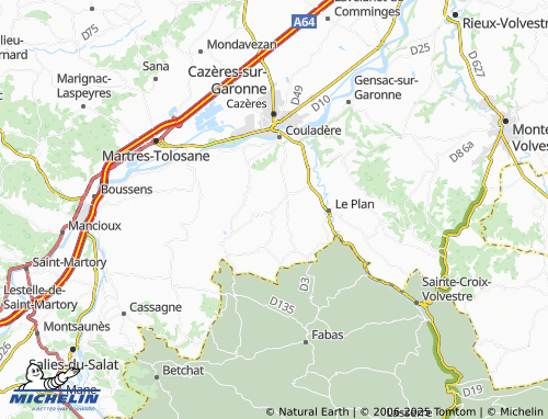 MICHELIN Saint-Michel map - ViaMichelin