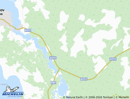 Carte MICHELIN Zabolot'ye - ViaMichelin