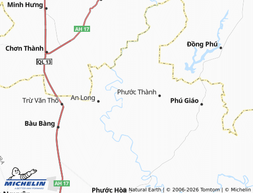 Mapa MICHELIN An Linh - ViaMichelin