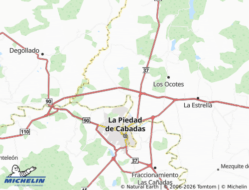 Mappa MICHELIN La Capilla de Morales - ViaMichelin