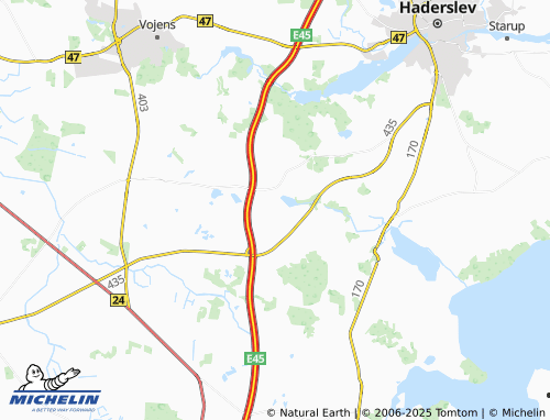 Mappa MICHELIN Vedbøl - ViaMichelin