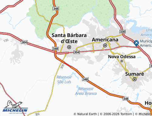 Mapa MICHELIN Santa Alice - ViaMichelin