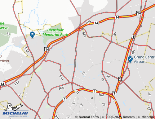 MICHELIN Kleve Agricultural Holdings map - ViaMichelin