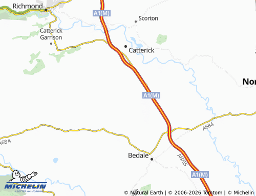 Mapa MICHELIN Hackforth - ViaMichelin