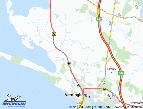 Carte MICHELIN Klarskov - ViaMichelin