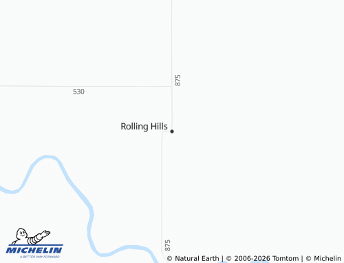Mappa MICHELIN Rolling Hills - ViaMichelin
