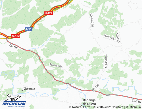 MICHELIN Bayubas de Arriba map - ViaMichelin