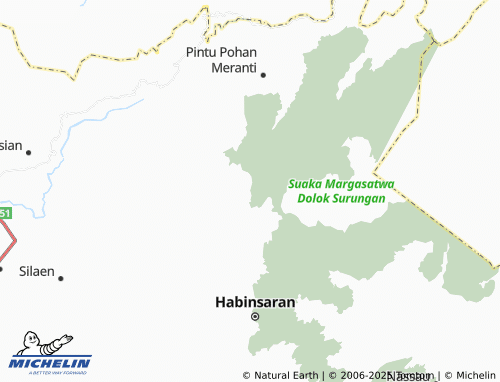 MICHELIN Panamparan map - ViaMichelin
