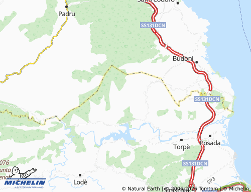 MICHELIN Su Cossu map - ViaMichelin