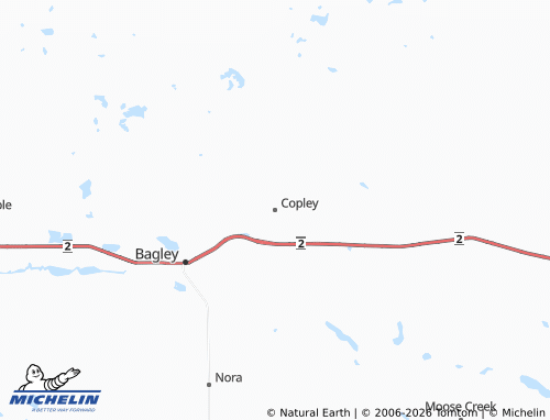 Mappa MICHELIN Copley - ViaMichelin