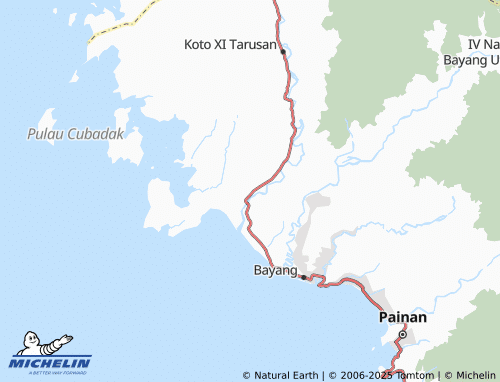 MICHELIN Nanggalo map - ViaMichelin