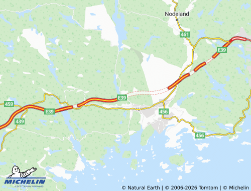 Mappa MICHELIN Vasbotn - ViaMichelin