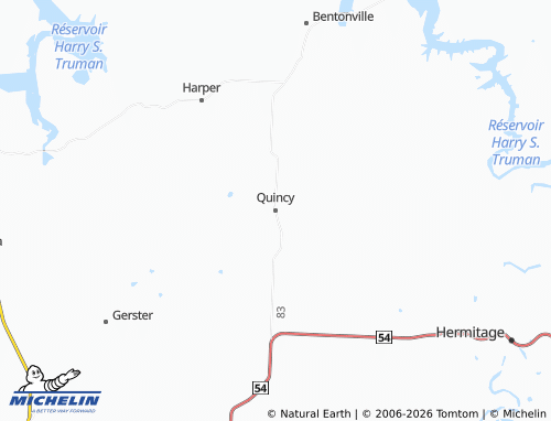 Carte MICHELIN Quincy - ViaMichelin