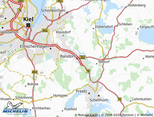 Kaart MICHELIN Raisdorf - ViaMichelin