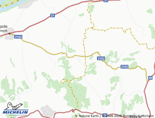 Kaart MICHELIN Chereshovo - ViaMichelin
