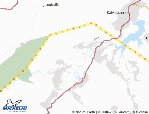 Mapa MICHELIN Hhohho - ViaMichelin