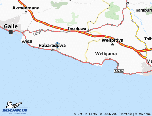 MICHELIN Wadugegoda map - ViaMichelin