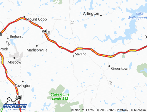Mappa MICHELIN Sterling - ViaMichelin