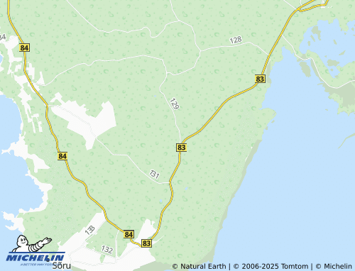 MICHELIN Ulja map - ViaMichelin