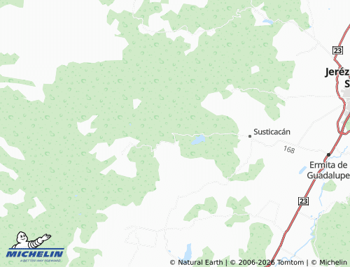 MICHELIN Los Cuervos map - ViaMichelin