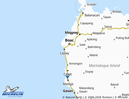 MICHELIN Laylay map - ViaMichelin