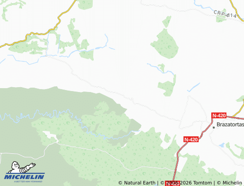MICHELIN Valdeazogues map - ViaMichelin