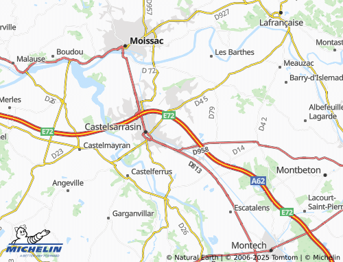 Kaart MICHELIN Le Pontinaut - ViaMichelin