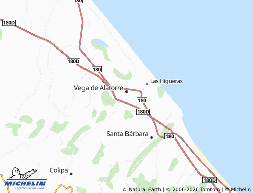 Mappa MICHELIN La Frontera - ViaMichelin