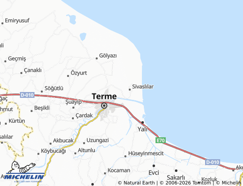 MICHELIN Çangallar map - ViaMichelin