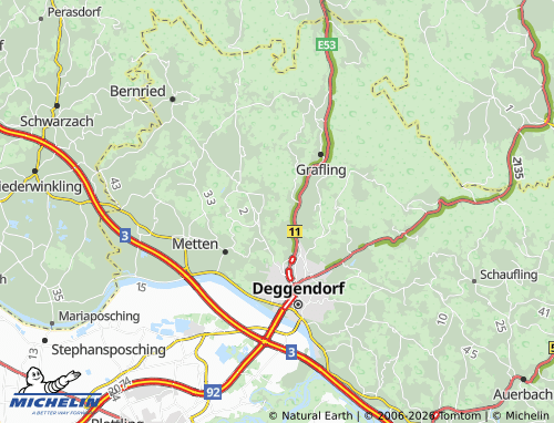 MICHELIN Randholz map - ViaMichelin