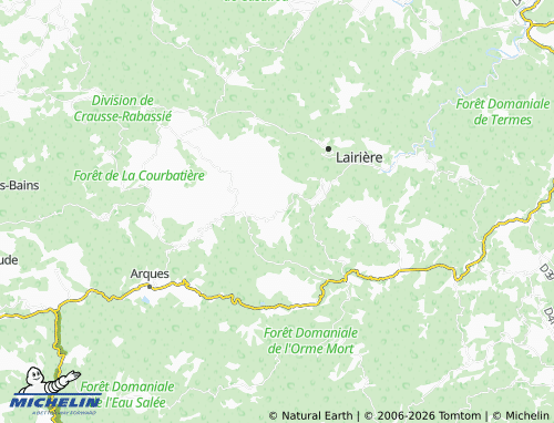 Mappa MICHELIN Bouisse - ViaMichelin