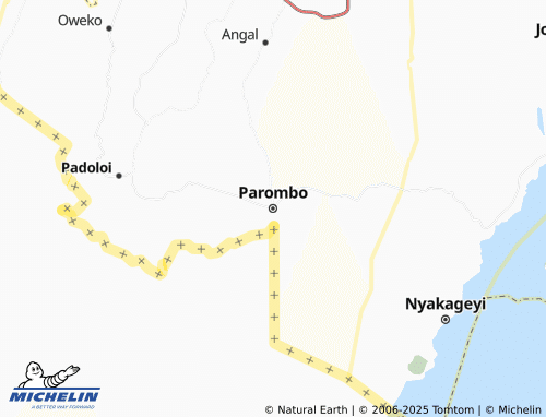 MICHELIN Parombo map - ViaMichelin