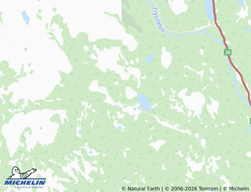 MICHELIN-Landkarte Knipphauga - ViaMichelin