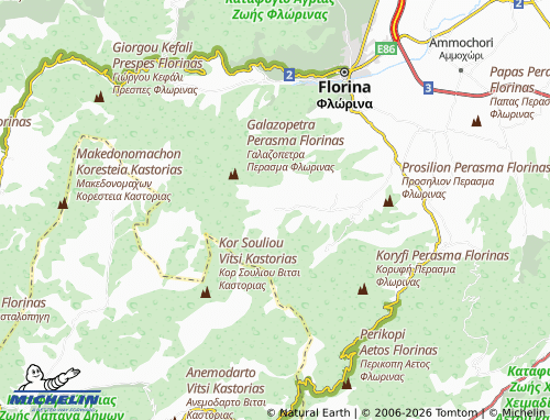 Carte MICHELIN Polypotamo - ViaMichelin