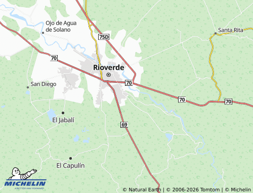 Mappa MICHELIN San Isidro, El Carmen - ViaMichelin