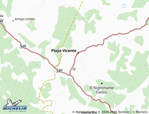 Mapa MICHELIN San Antonio - ViaMichelin