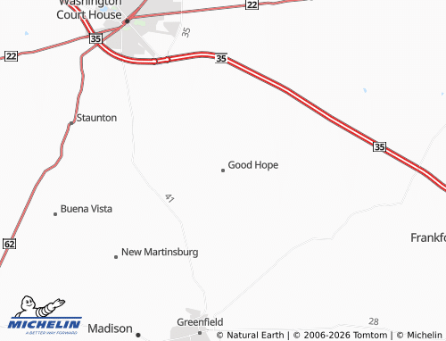 Mapa MICHELIN Good Hope - ViaMichelin