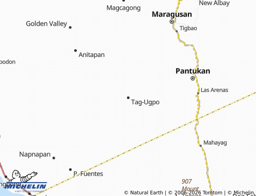 MICHELIN Tag-Ugpo map - ViaMichelin