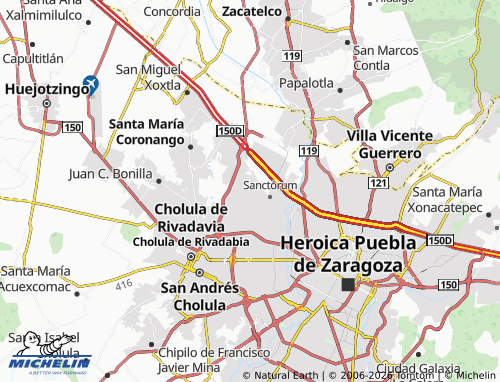 MICHELIN Villas Uranga map - ViaMichelin
