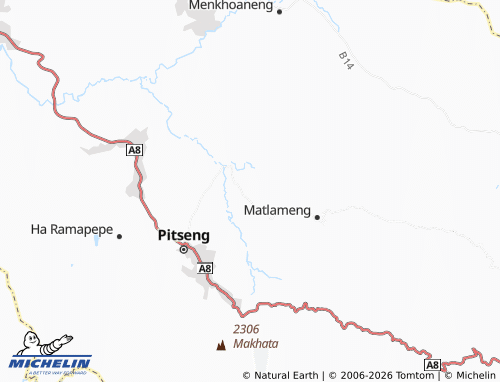Carte MICHELIN Ha Makibinyane - ViaMichelin