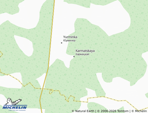 MICHELIN-Landkarte Karmatskaya - ViaMichelin