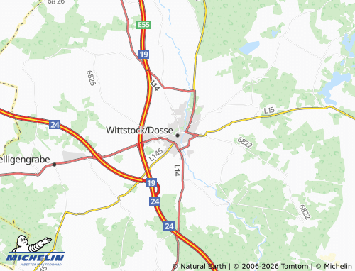 MICHELIN Wittstock/Dosse map - ViaMichelin