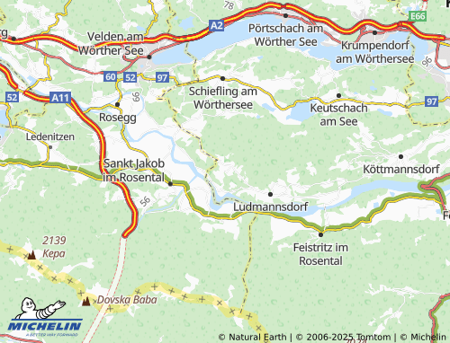 MICHELIN-Landkarte Lukowitz - ViaMichelin
