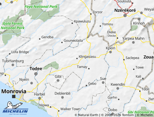 Mappa MICHELIN Suakoko - ViaMichelin